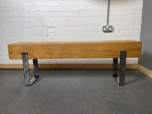 Load image into Gallery viewer, Goliath - Solid oak beam - Industrial design

