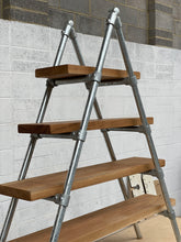 Load image into Gallery viewer, Industrial A-frame shelving unit
