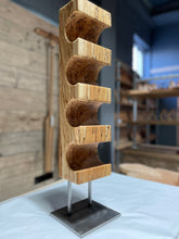 Load image into Gallery viewer, Exquisite, hand-made wine rack - x4 bottles
