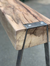 Load image into Gallery viewer, Industrial &quot;Dovetail&quot; Bench
